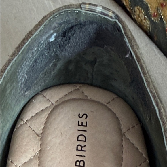 Birdies brown suede latticed size 8 1/2 flats - Picture 13 of 17